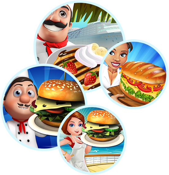 Play Kids Cooking Games Online, Cooking Dash