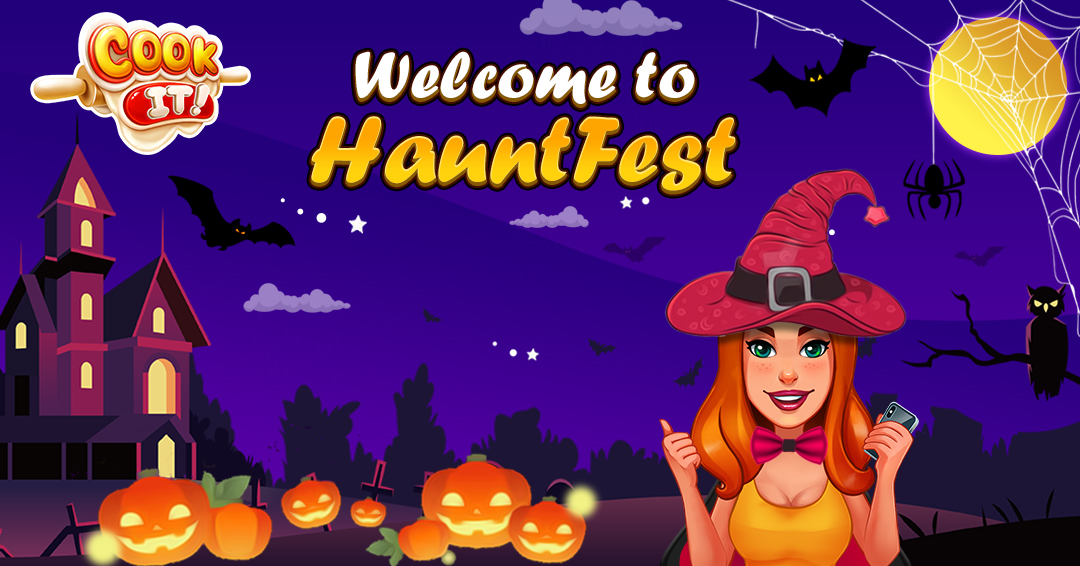 Join us for Haunt Fest - A Halloween Special Event for Cook It!