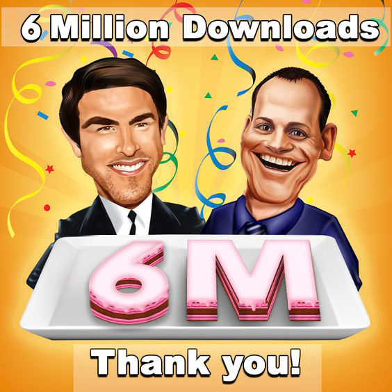 Flowmotion Entertainment Inc. Celebrates 6 Millions Downloads of its Cooking Games!